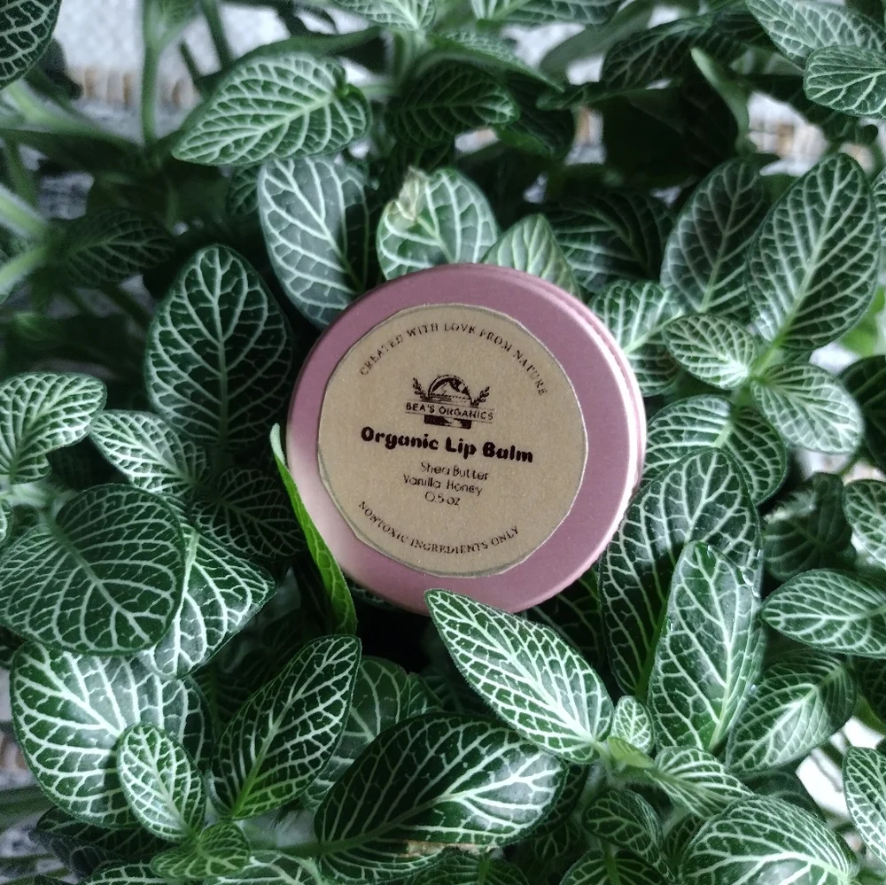 Organic Lip Balm with Raw Honey and Shea Butter 0.5 oz - Picture 3 of 5